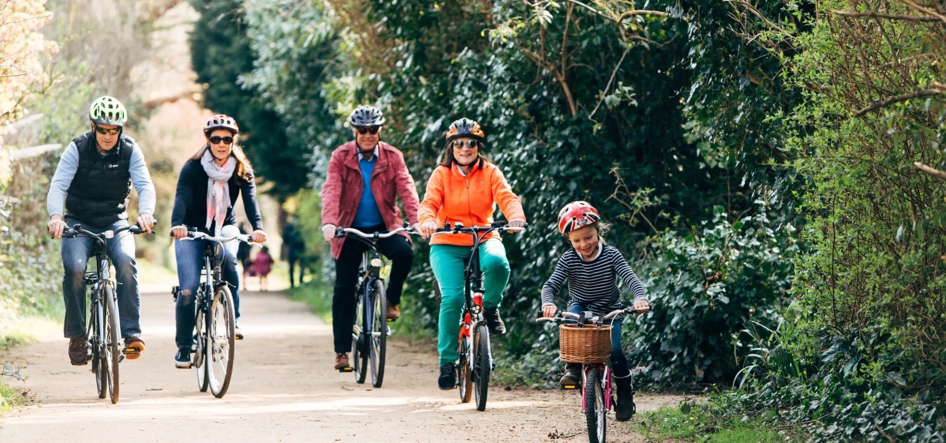 Шесть велосипедных маршрутов для семейного отдыха в Джерси