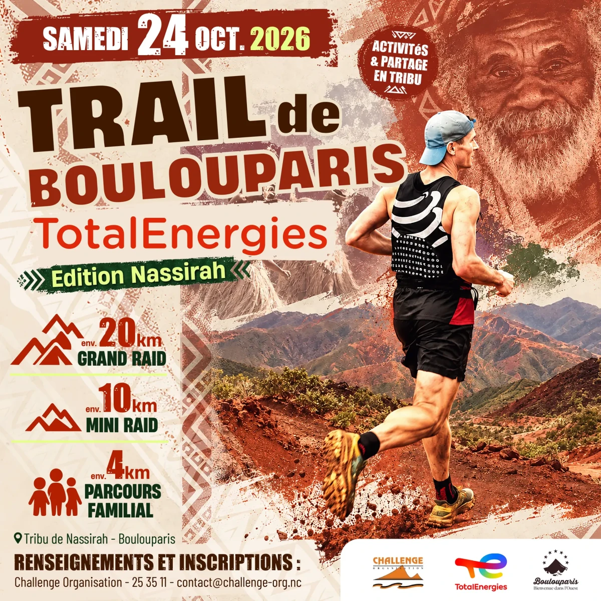 Спортивное мероприятие Trail de Boulouparis TotalEnergies