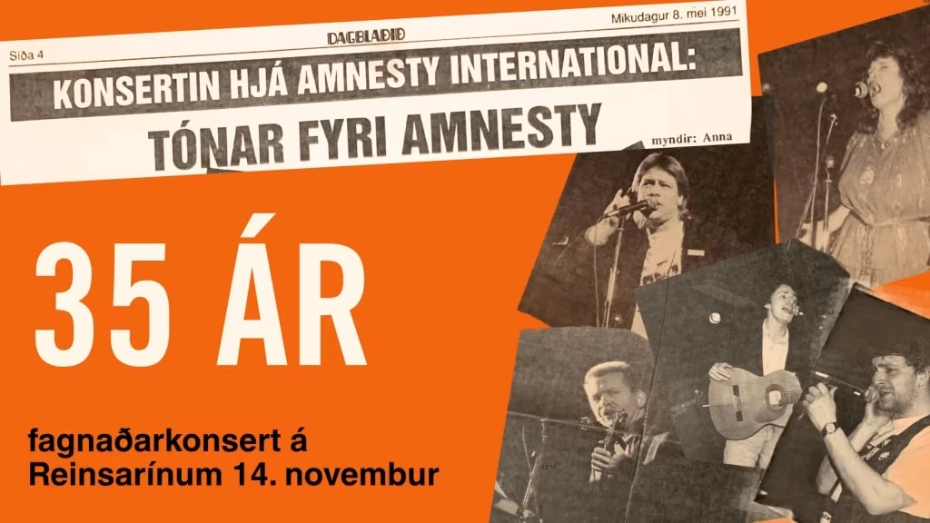 Amnesty Tónar 35 ár