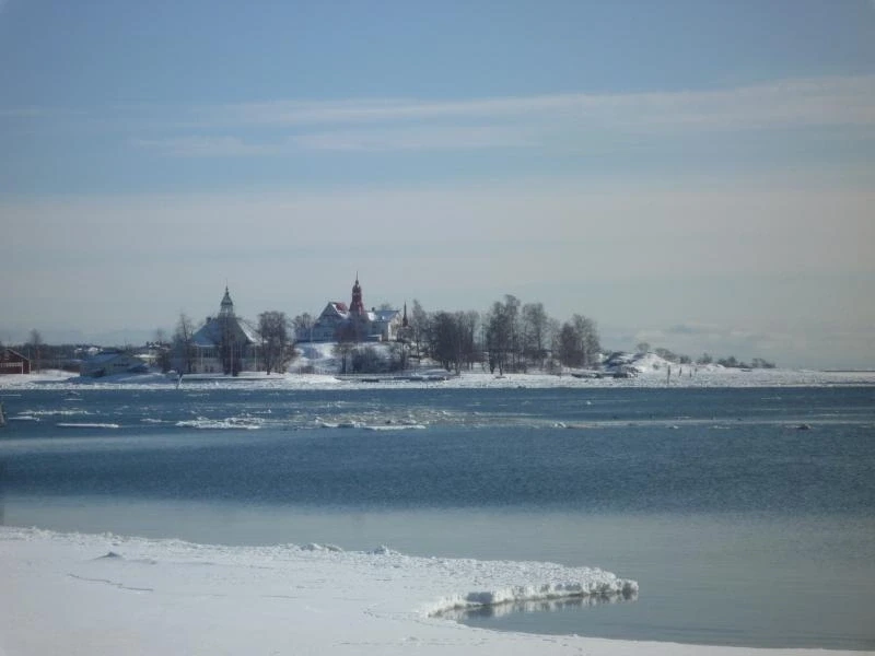 Балтика зимой