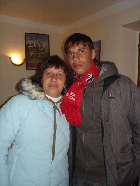 Перед восхождением на Гору Моисея 22.02.2008