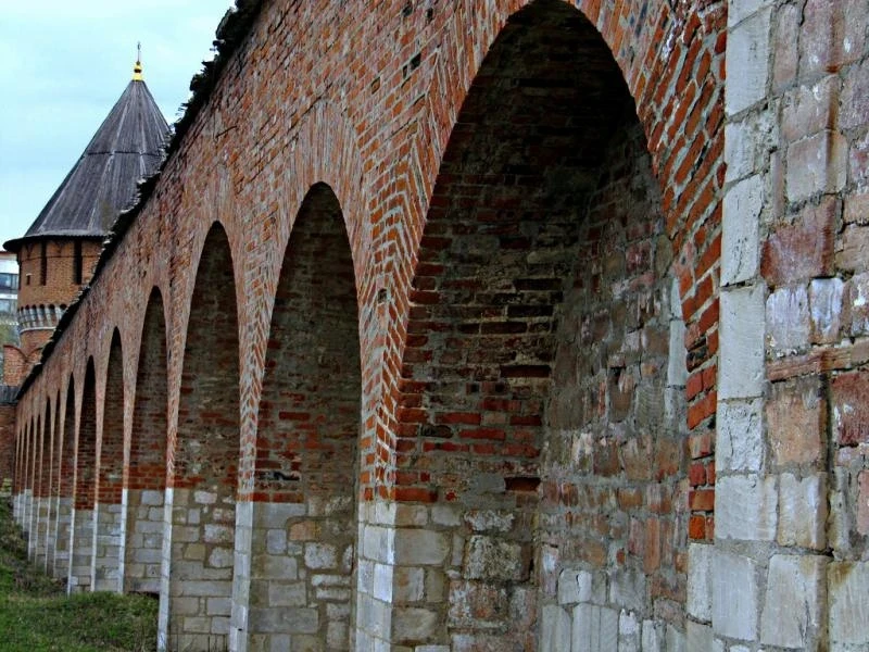 Тульский Кремль. Кремлевская стена.