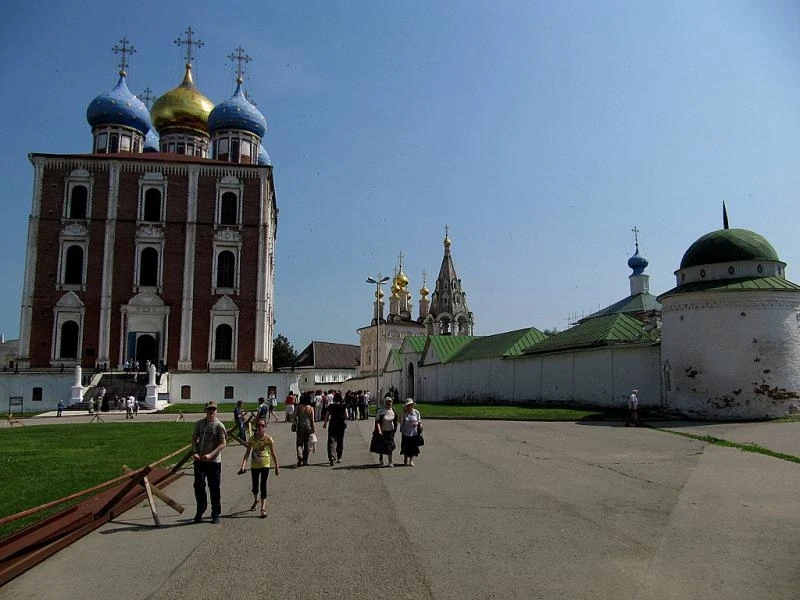 Рязань. Кремль. Спасский монастырь и Успенский Собор