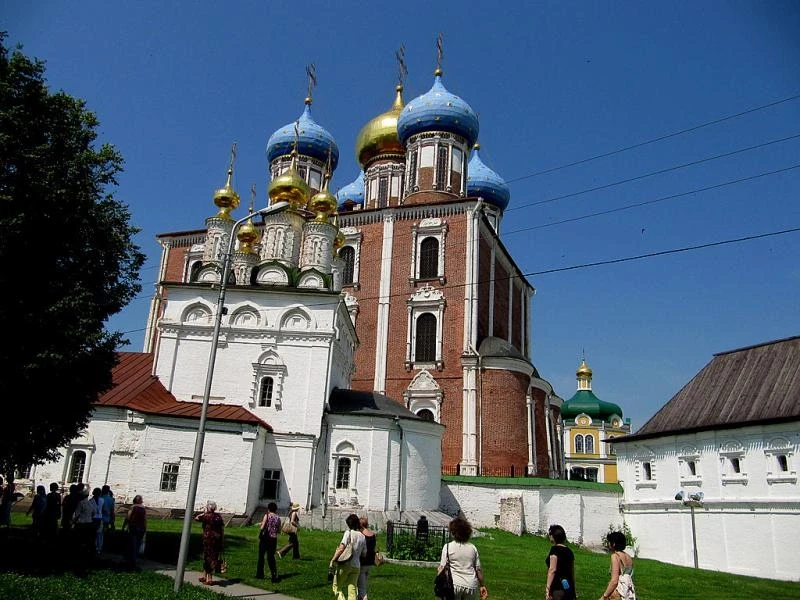 Рязань. Кремль. Успенский Собор и Церковь Богоявления