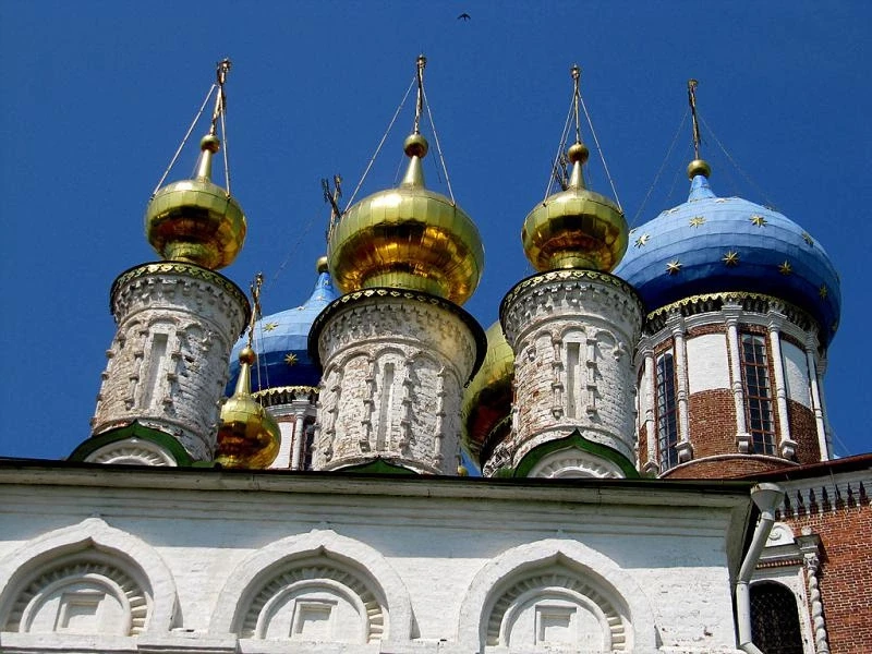 Рязань. Кремль. Успенский Собор и Церковь Богоявления