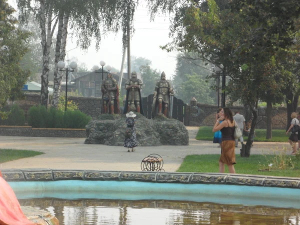На пути. Парк в г. Козельск.