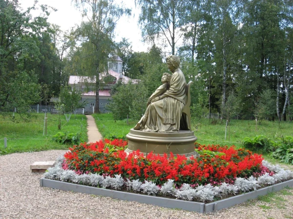 Мария Алексеевна Ганнибал и А.С. Пушкин