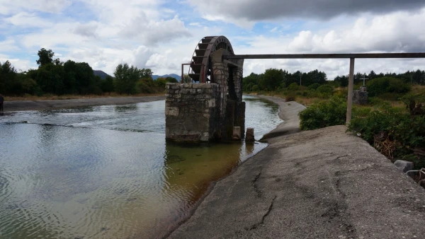 водяные колеса на реке Требишнице