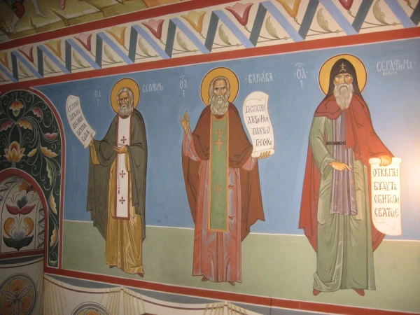 Фрески поздземной церкви