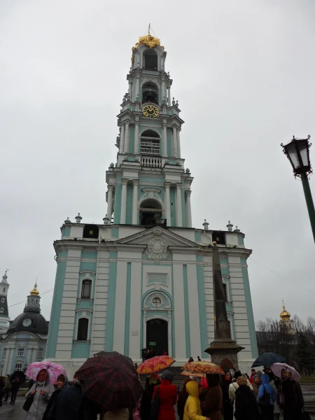 г. Сергиев Посад. Лавра. Самая высокая в России колокольня.
