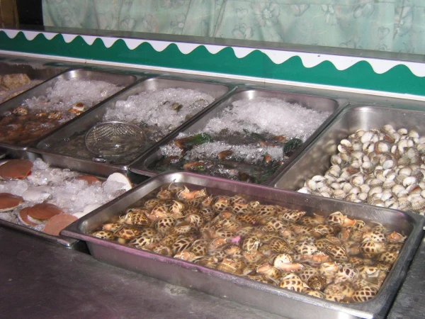 Морепродукты.