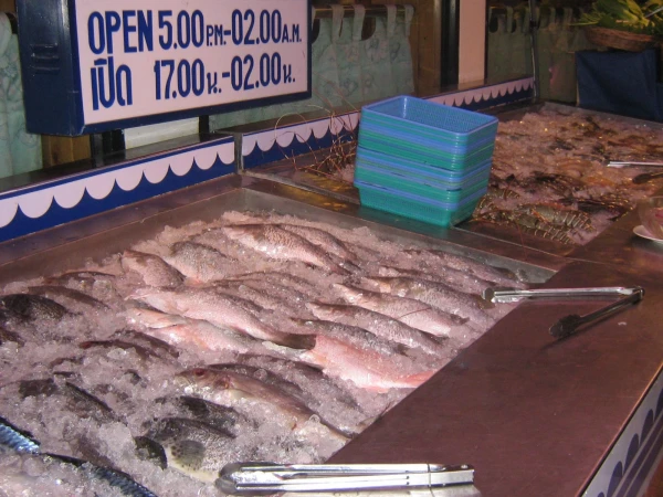 Морепродукты.
