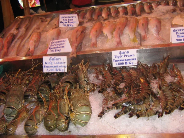 Морепродукты.