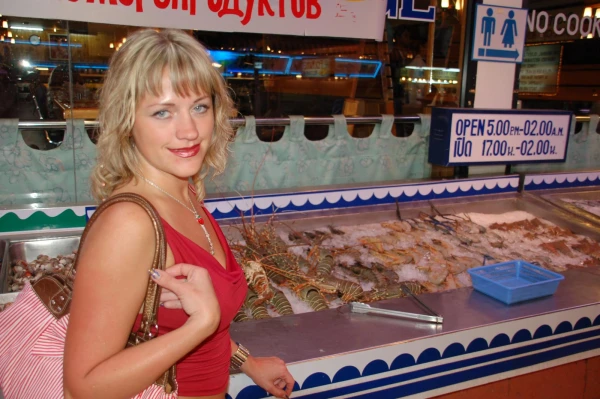 Ужин на Walking Street.