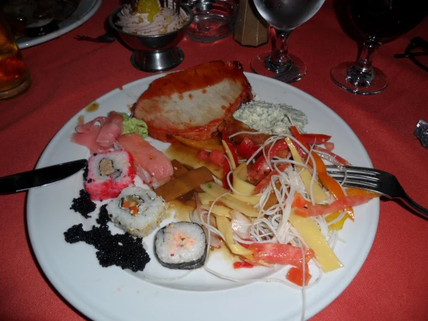 Мясо,суши,роллы,спагетти..как все переварить???