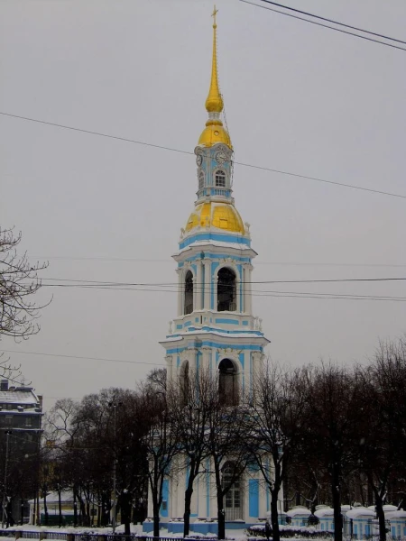 Санкт-Петербург. Колокольня Николо-Богоявленского Собора