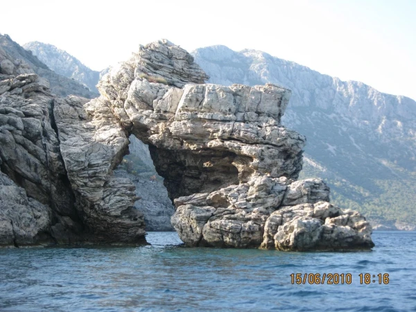 На катамаране