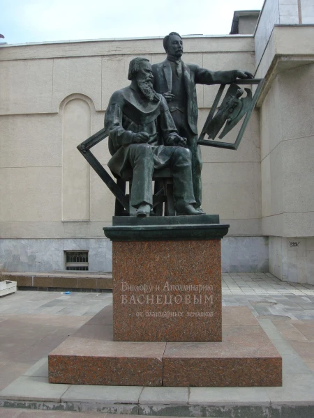 Памятник Васнецовым