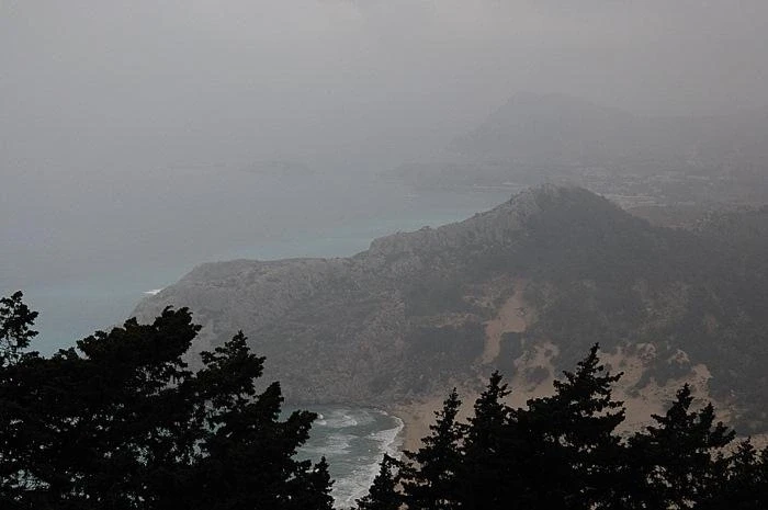  Панорама с горы TSAMBIKA