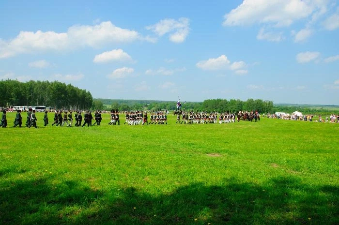 Бородино. Военно-исторический праздник «Стойкий оловянный солдатик». Подготовка к бою