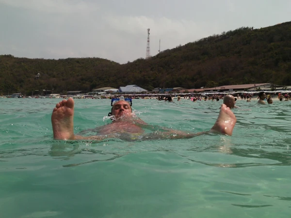 загар на море