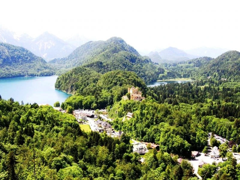 ГЕРМАНИЯ, ЮЖНАЯ БАВАРИЯ, д. ХОЭНШВАНГАУ. 