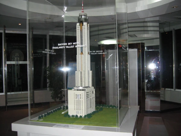 Макет отеля Baiyoke Sky
