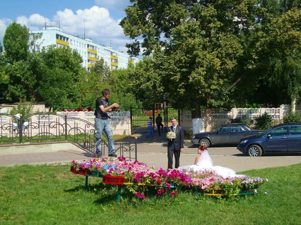 Тоже фотосессия новобрачных