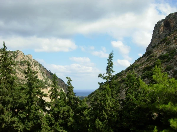 Панорама из монастыря Аг. Георгеус