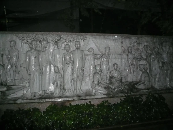 в парке Santichai Prakan
