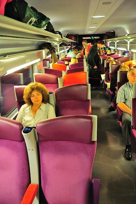 В поезде TGV