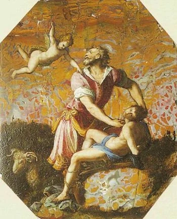 А.Аллори. Жертвоприношение Авраама. 1570-е