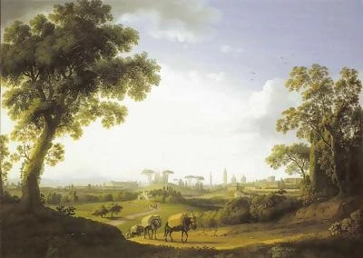 Я.Ф.Хаккерт. Утро в окрестностях Рима. 1779г.