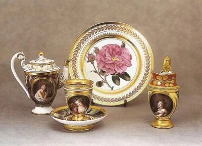 Изделия фарфорового завода Юсупова. 1820-е гг.