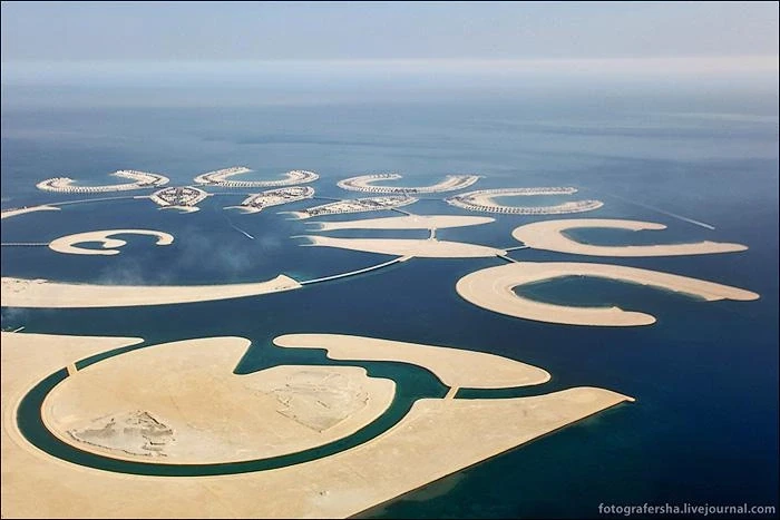 Говорят, в Дубае такие острова уже начали уходить под воду