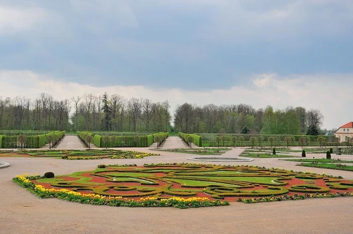 Рундальский Дворец. Парк