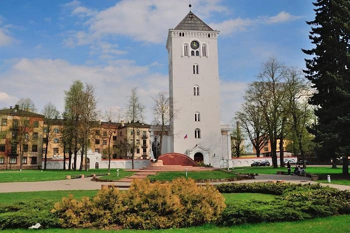 Елгава. Башня церкви Св. Троицы