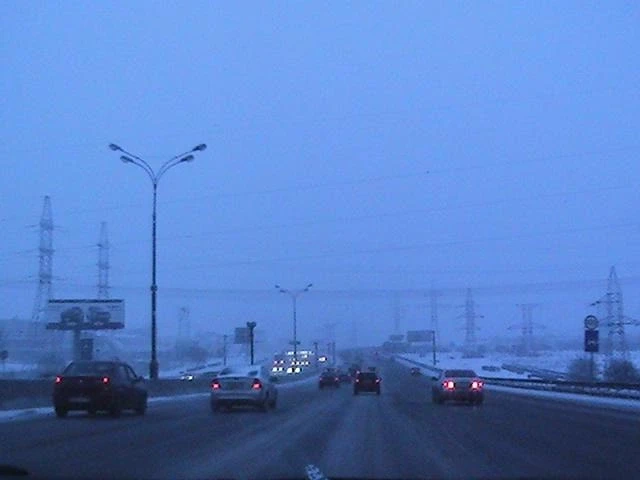 Выезд из Москвы в Беларусь 03.01.12