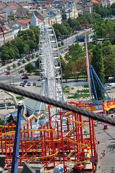 Пратер, вид на Вену