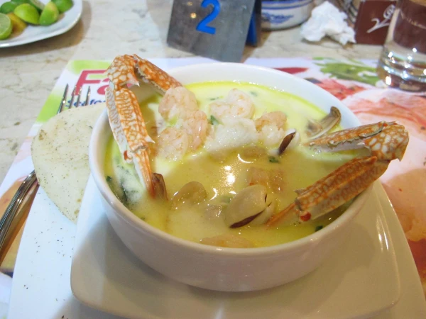 Супчик из морепродуктов
