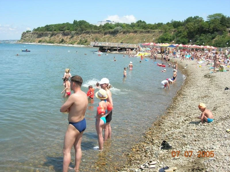 Пляж в Анапе