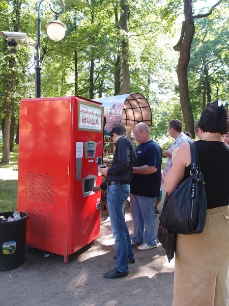  ретро газировка в Михайловском саду!:)))