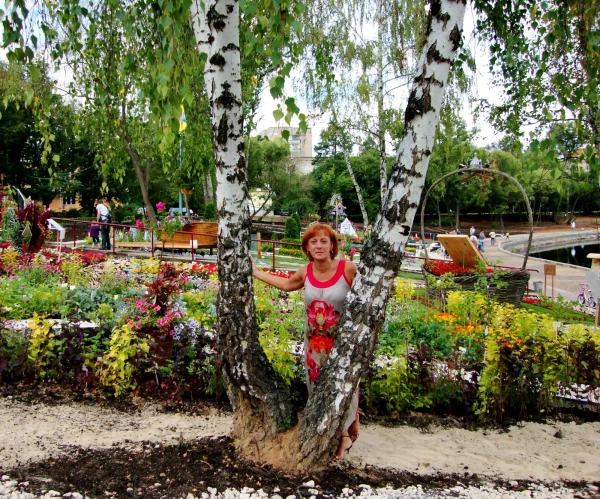 В цветочной красоте