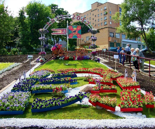 Композиция  БОРОДИНСКОЕ СРАЖЕНИЕ