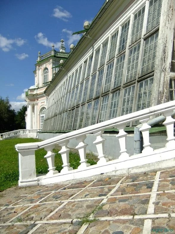 Кусково, 2012. Большая каменная оранжерея.