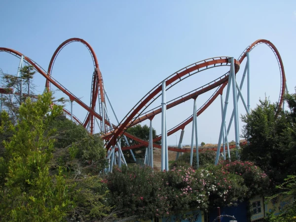 Порт Авентура. Dragon Khan в 2011 году