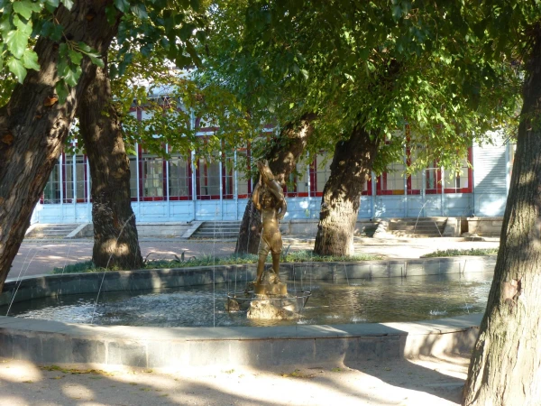 В Цветнике.