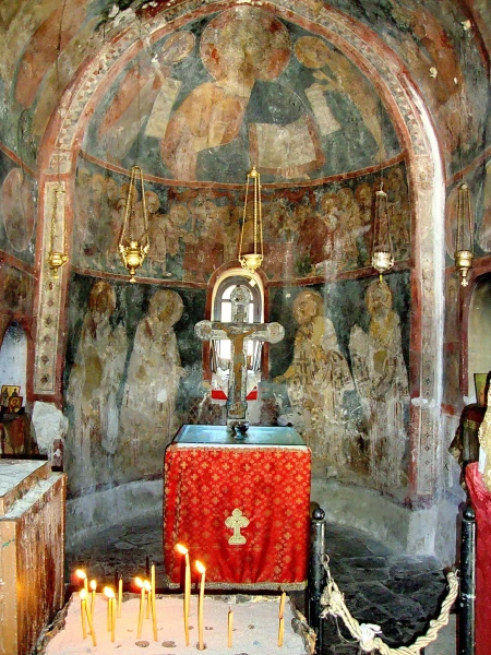 Церковь Agios Nikolaos Fountoukli. Фрески ХIV века 