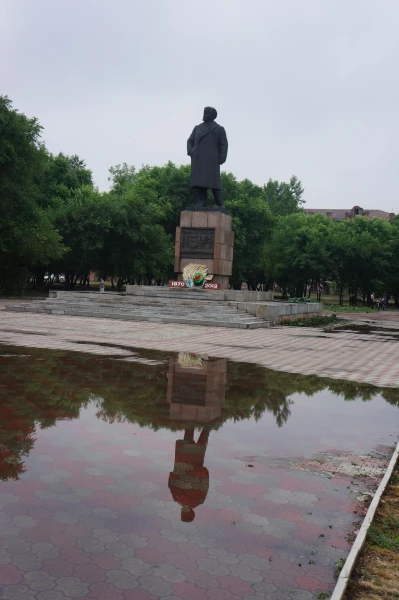 Ленин и лужа