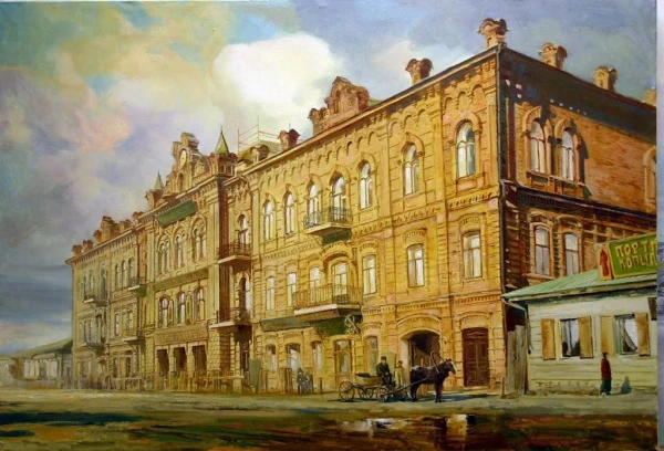 Дом Вильнера - картина
